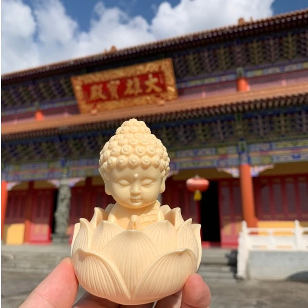 宝宝佛菩提守护木雕