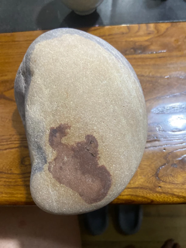 纯天然无修复黄河石，画面石，收藏佳品