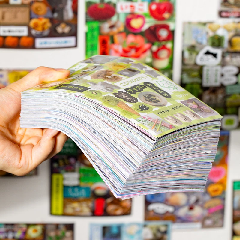 语闲切膜贴纸书 浪漫记忆系列 日系古早漫画风素材手帐谷子装饰贴