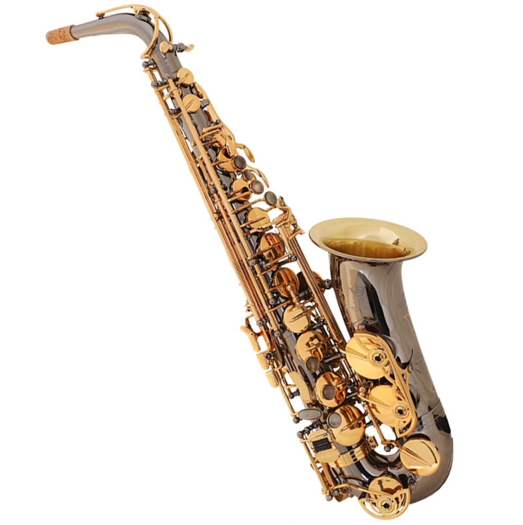 德国卡尔沃兹黑金刚降E调中音萨克斯ST130黑镍金进口