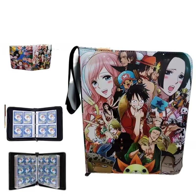 海贼王 九宫格 50活页 皮质拉链收藏卡册