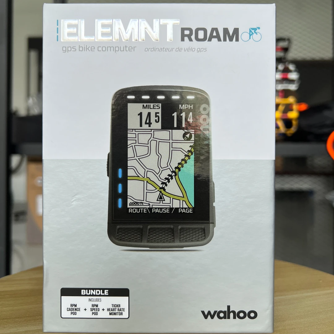 Wahoo ELEMNT ROAM2代自行车GPS导航彩屏蓝牙无线码表