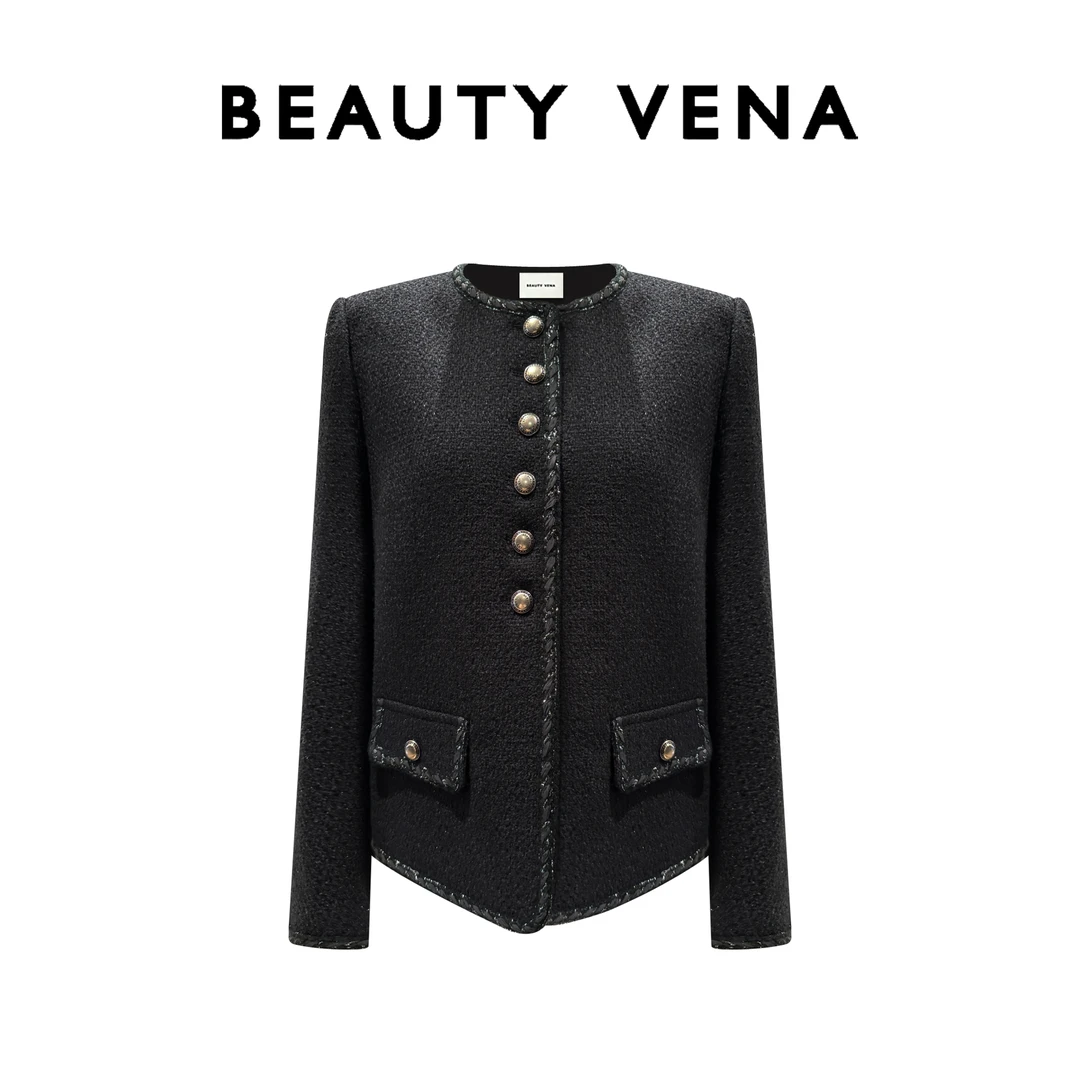 BEAUTY VENA轻奢名媛小香风外套4WCMD010