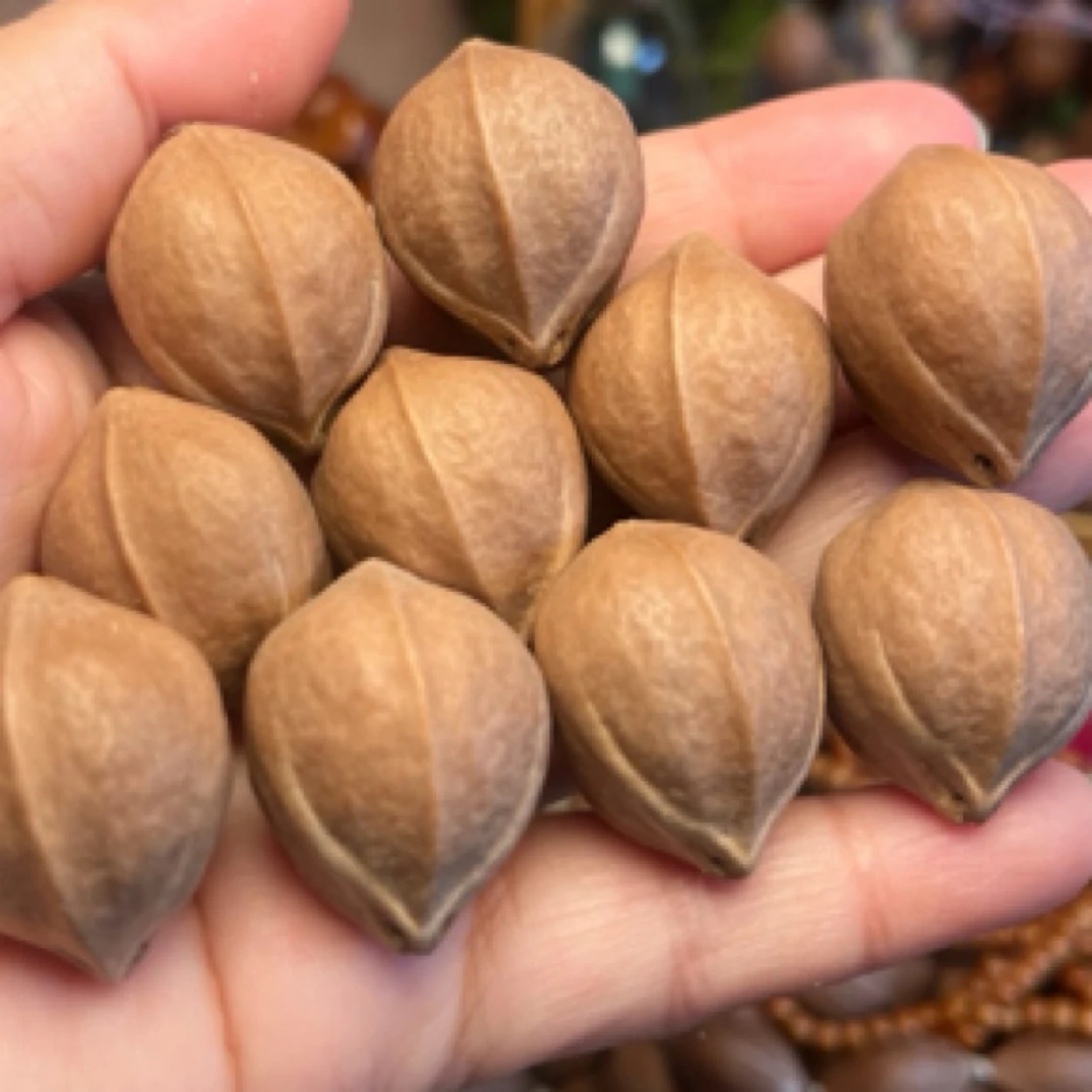 《原生梅林核》老树铁2.0*26原皮手串