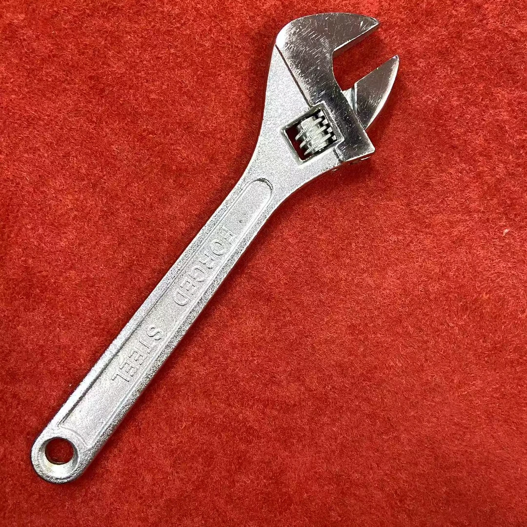 武 10寸活动扳手多功能开口扳手大开口板子正品活口水管扳手