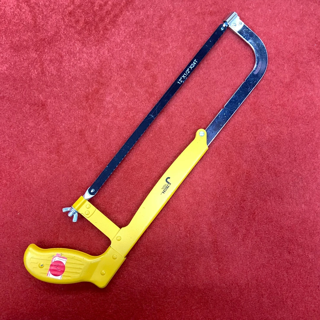 利总 重型钢锯架手锯弓架钢锯弓铁锯拉花锯