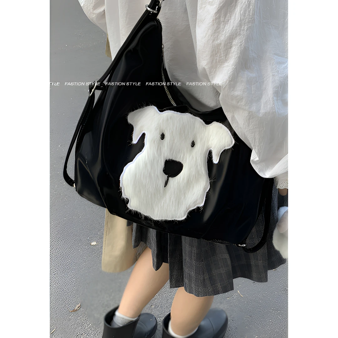 可爱托特包包女爆款2025新款春季学院风一包三背通勤包大容量背包