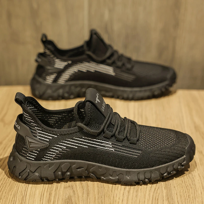 G.N.Shi Jia/公牛世家夏季男士休闲百搭透气软底轻便防滑跑步潮鞋