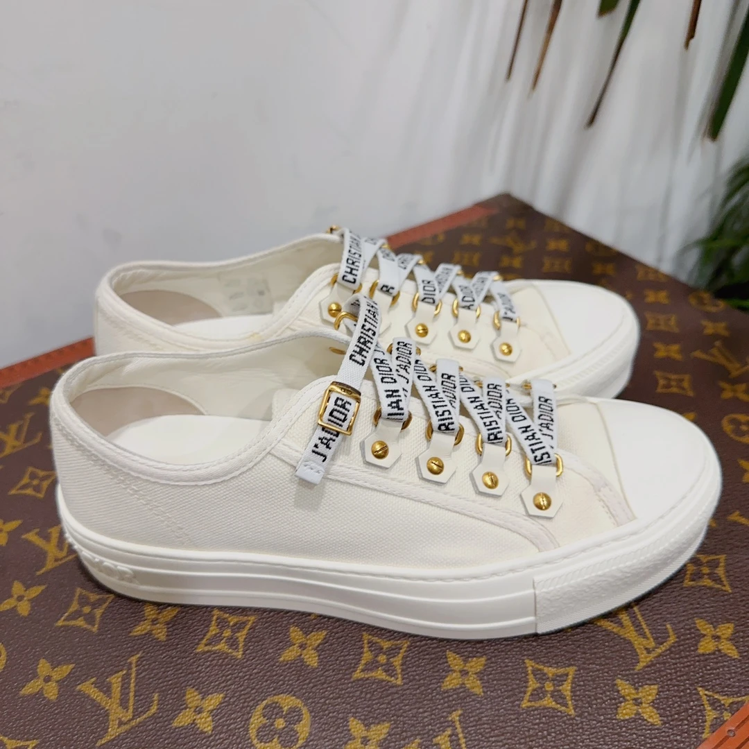 95新  安洁利严选Dior平底鞋/尺码35.5/成色以直播间为准/GSS6484