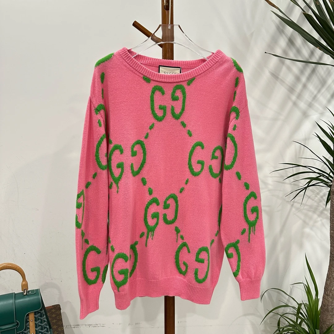 99新 GUCCI/古驰 安洁利严选毛衣成色以直播间为准 GSL2487