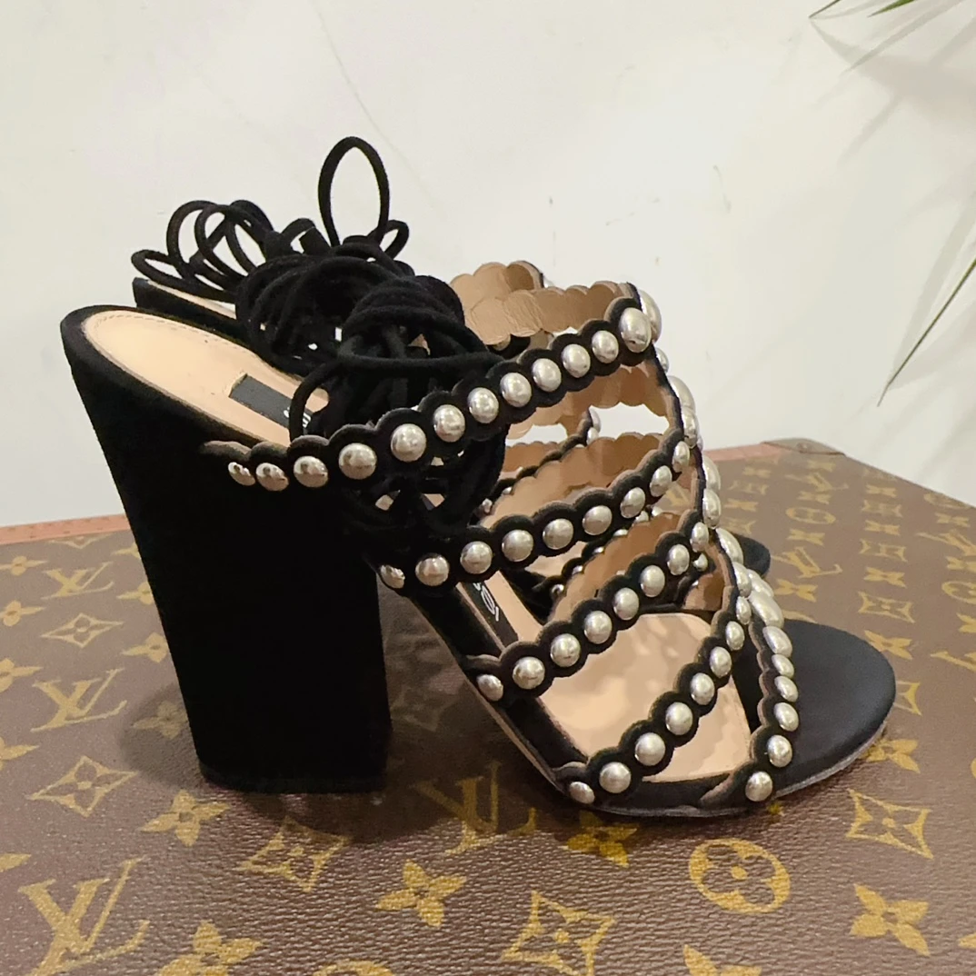 95新 安洁利SergioRossi高跟鞋/码35/成色以直播间为准/GSS12448