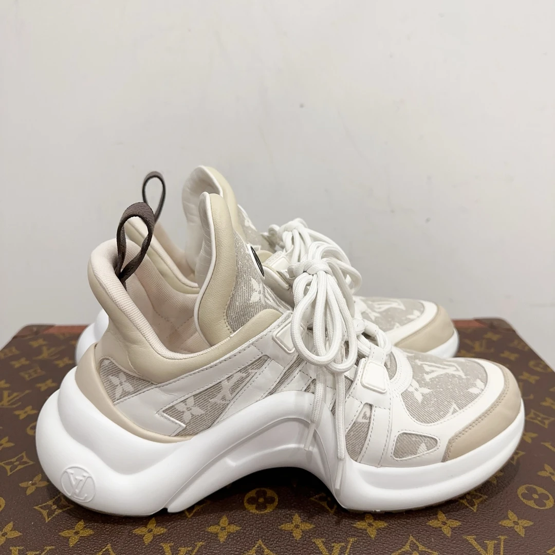 99新 LV 老爹鞋 尺码38.5成色看直播GSS22828