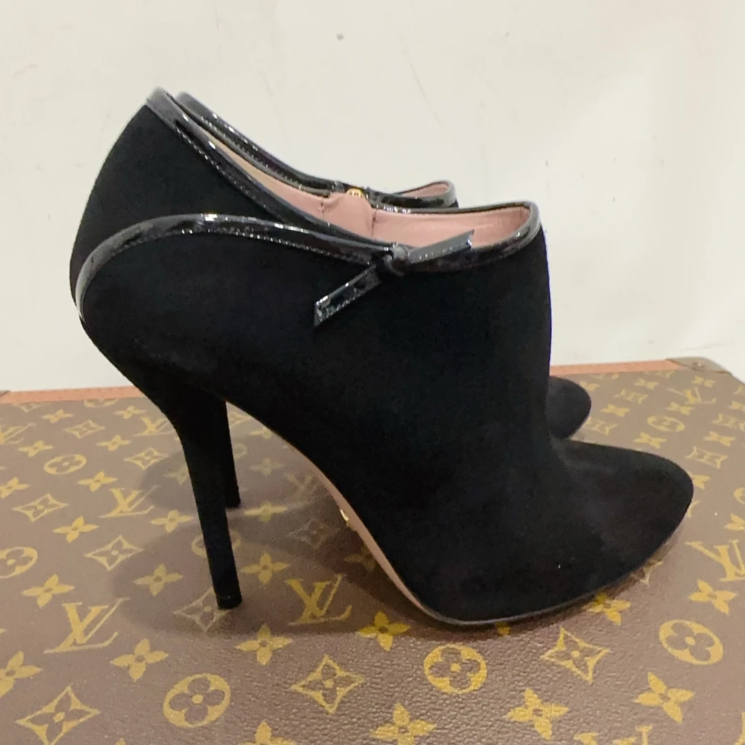 95新 GUCCI/古驰 安洁利高跟鞋码38.5成色直播为准GSS19155