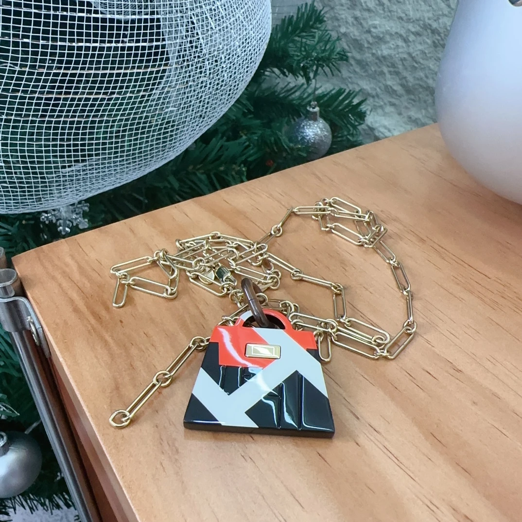 95新  安洁利严选/爱马仕项链/成色以直播间为准/GSS11483