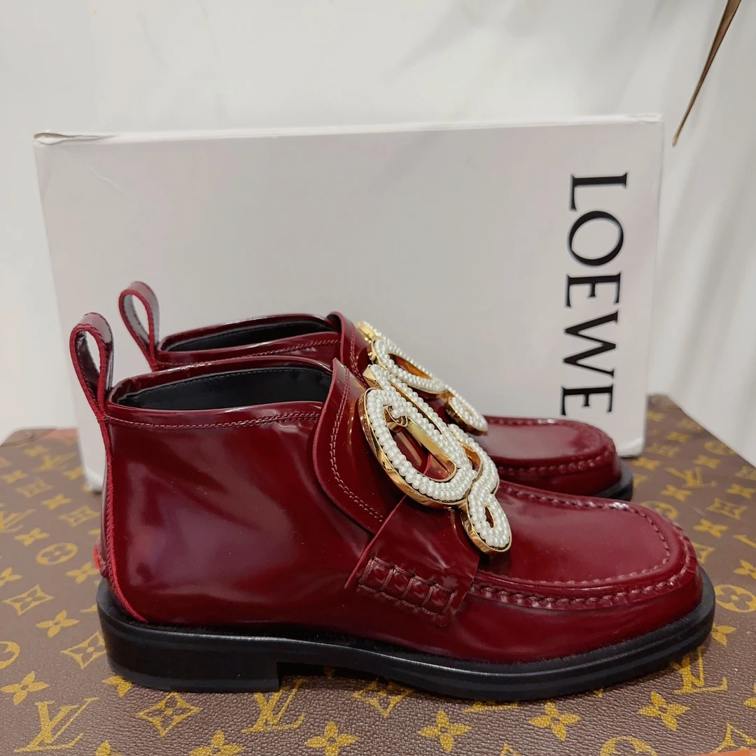 全新未使用  安洁利罗意威平底鞋/码36/成色以直播间为准/GSS9392