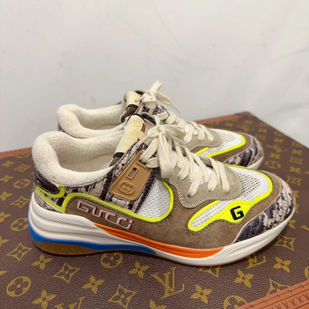 95新 安洁利严选Gucci运动鞋/码35.5/成色以直播间为准/GSL1246