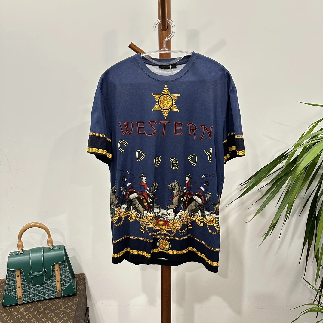 99新  安洁利严选范思哲短袖/码M/成色以直播间为准/GSS9405