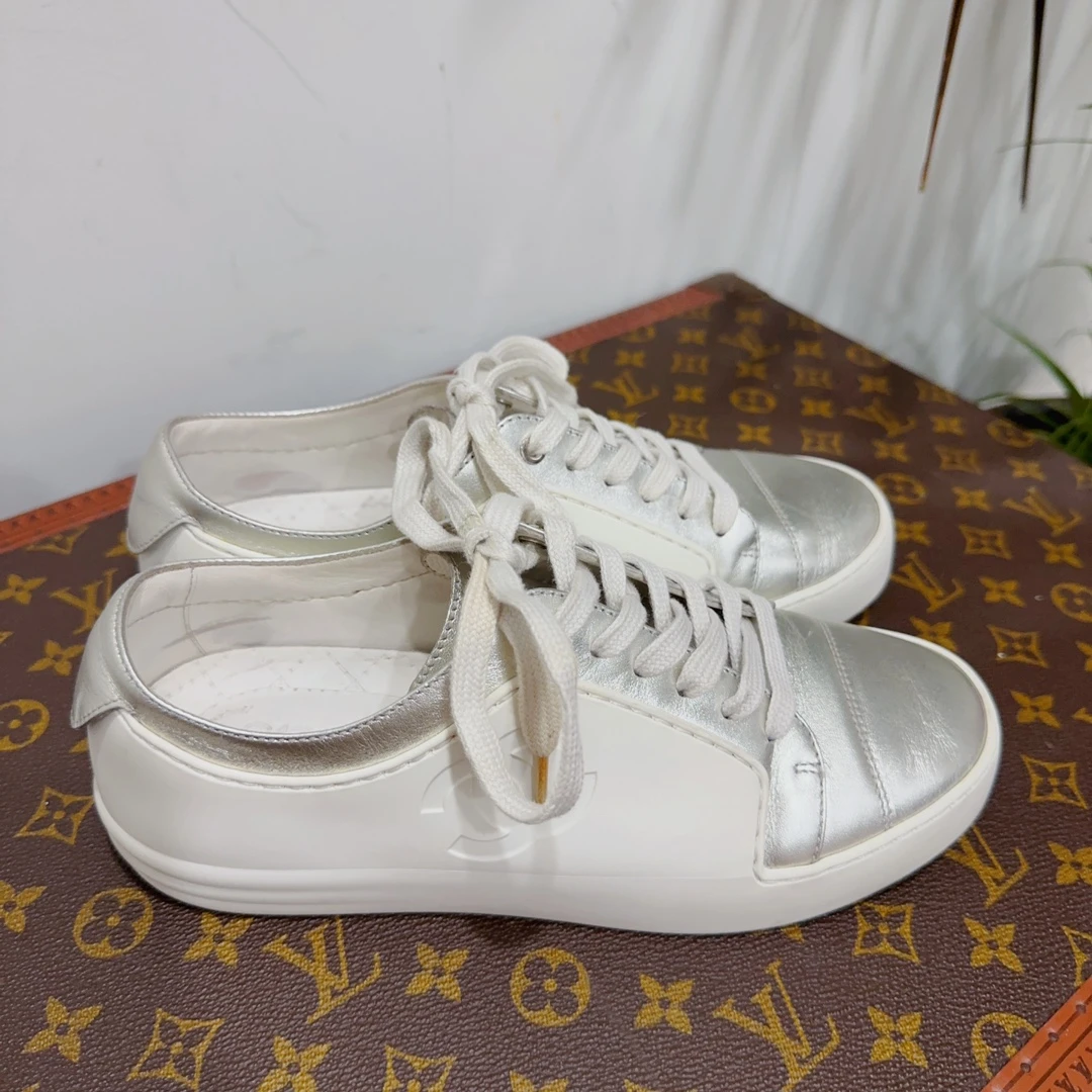 95新 安洁利严选Chanel平底鞋/尺码35/成色以直播间为准/GSS6117