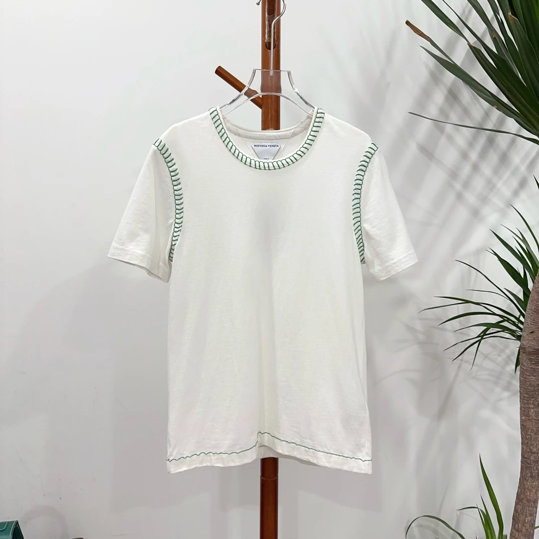 99新 BOTTEGA VENETA/葆蝶家 安洁利短袖XS成色直播为准GSS20256