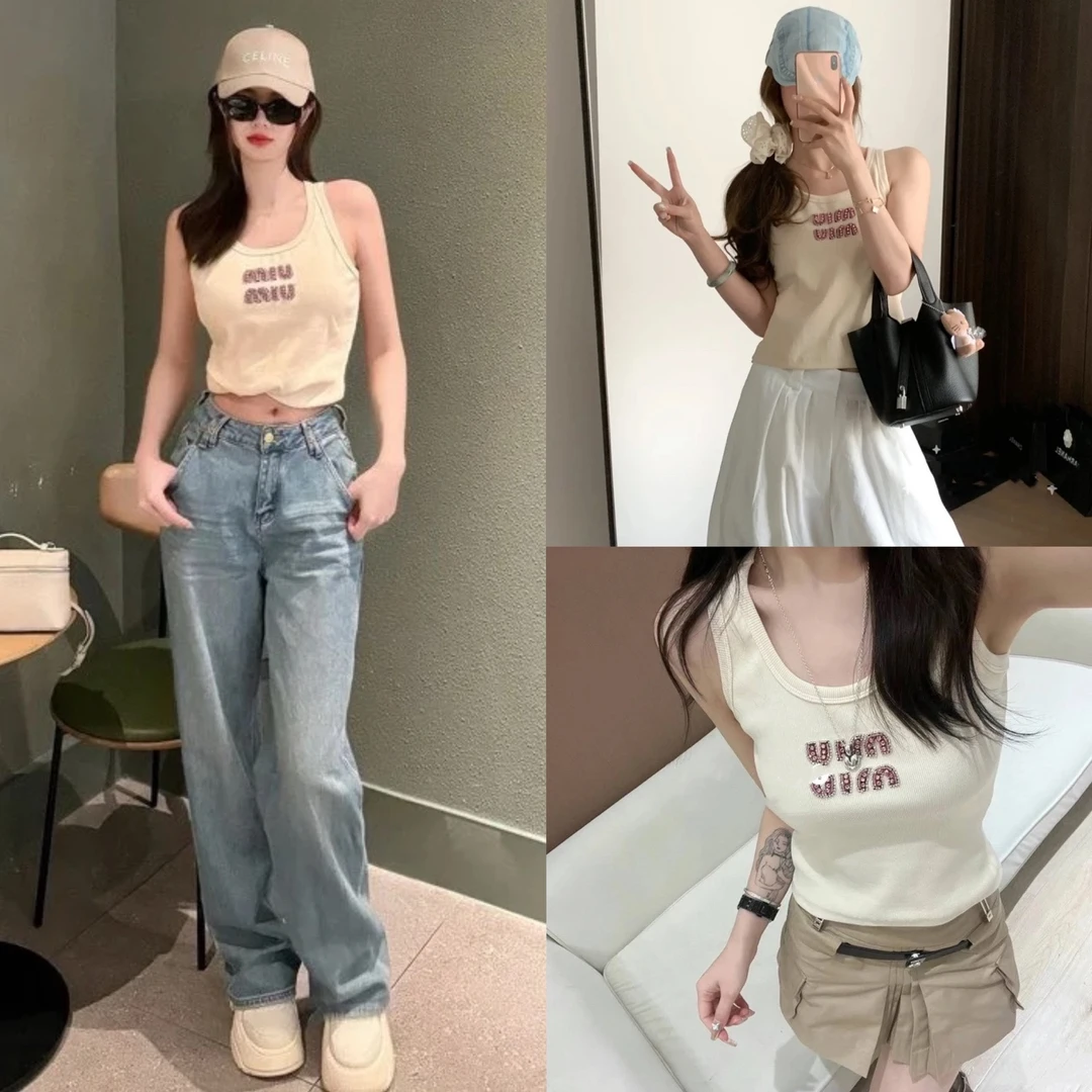 全新未使用 MIU MIU/缪缪 安洁利严选背心成色看直播GSS21776