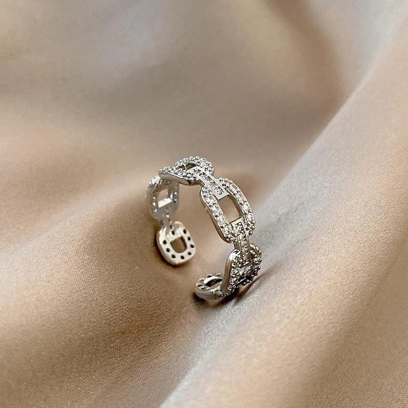 铜合金戒指 JZ017-GC网红时尚小众个性ins食指冷淡风气质网红时尚