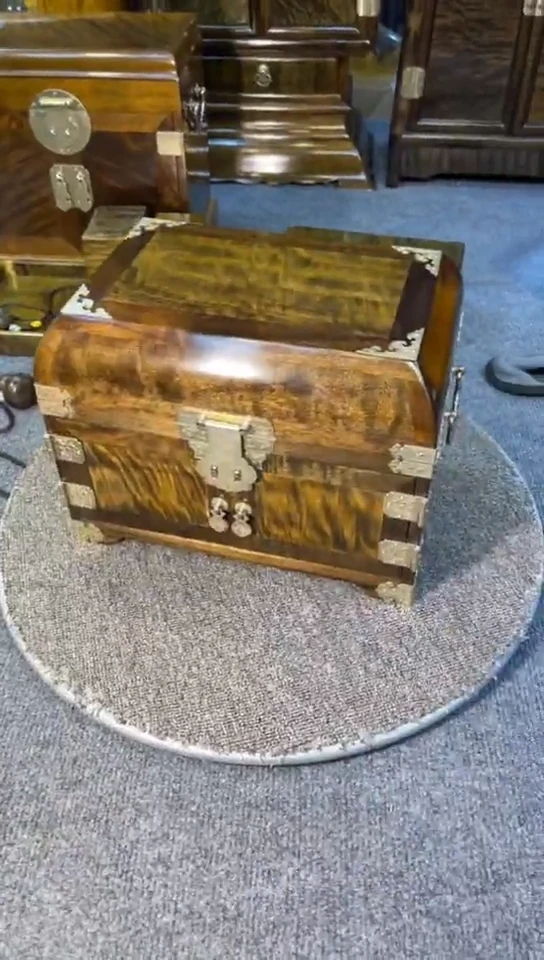 【闪购商品】阴沉木木艺阴沉木首饰箱  46