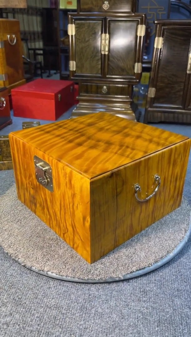 【闪购商品】金丝楠木艺金丝楠木收纳盒  16