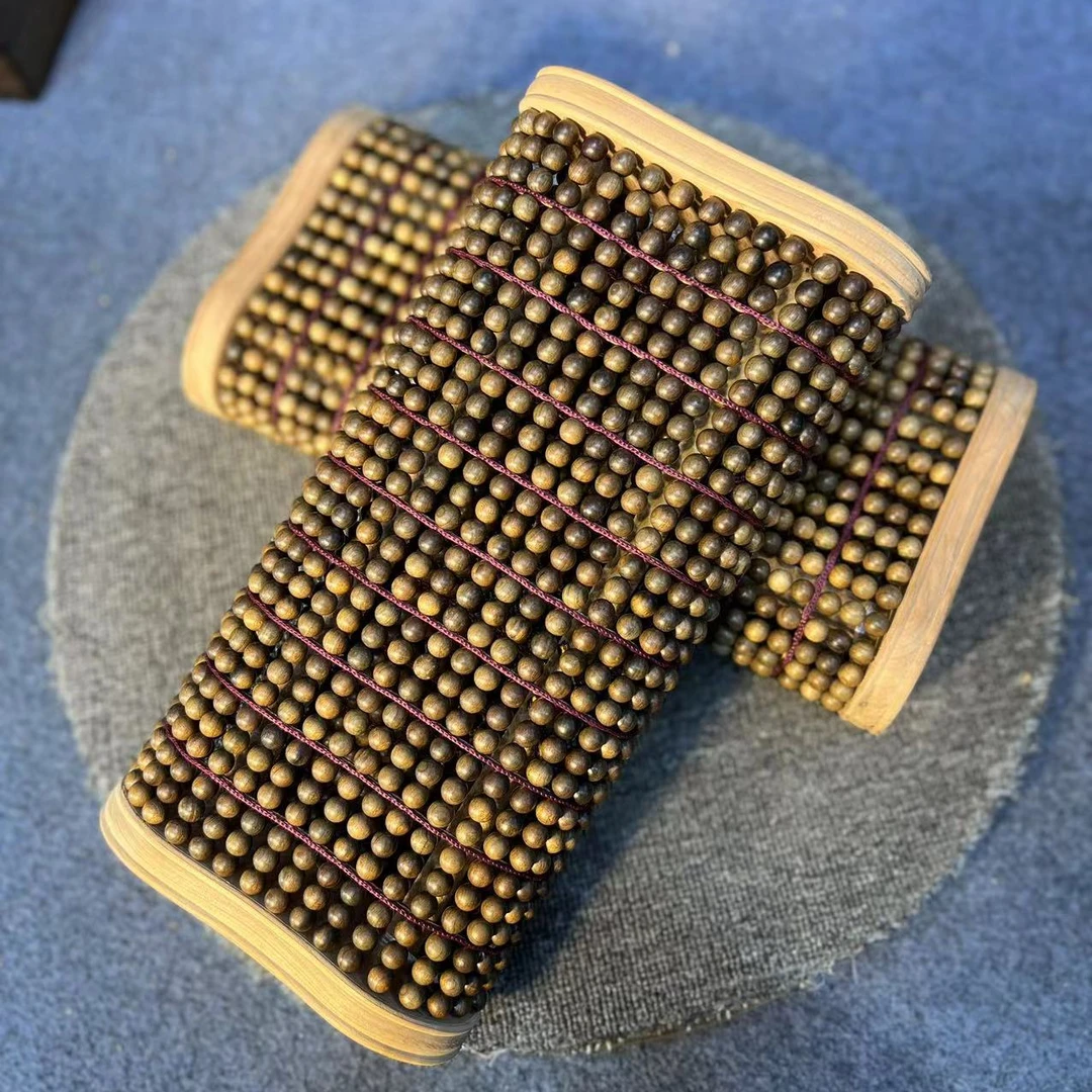 金丝楠木阴沉木枕头一对  通货