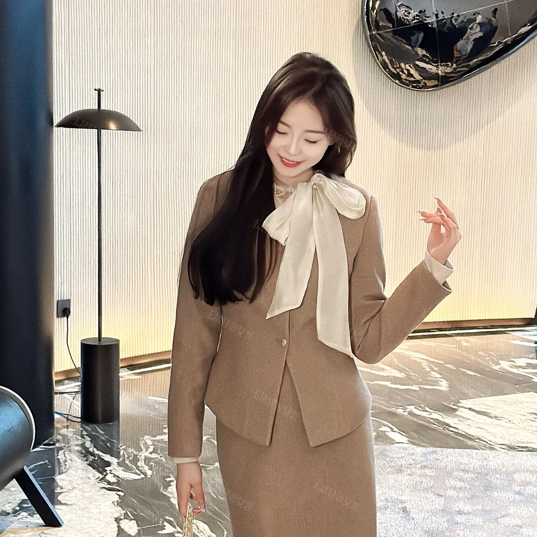 【年中大促】秋冬新款法式时尚气质收腰韩版轻奢外套1909-1