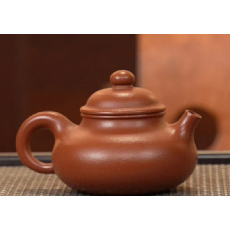 《生砂朱泥容天》-160cc -紫砂壶-JXH