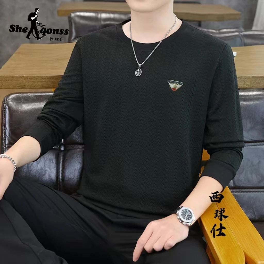 F99秋季品质提花长袖卫衣