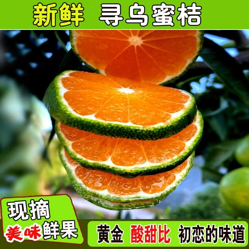 【顺丰包邮】江西蜜桔寻乌蜜橘酸甜化腻桔子应季水果孕妇橘子3/5斤