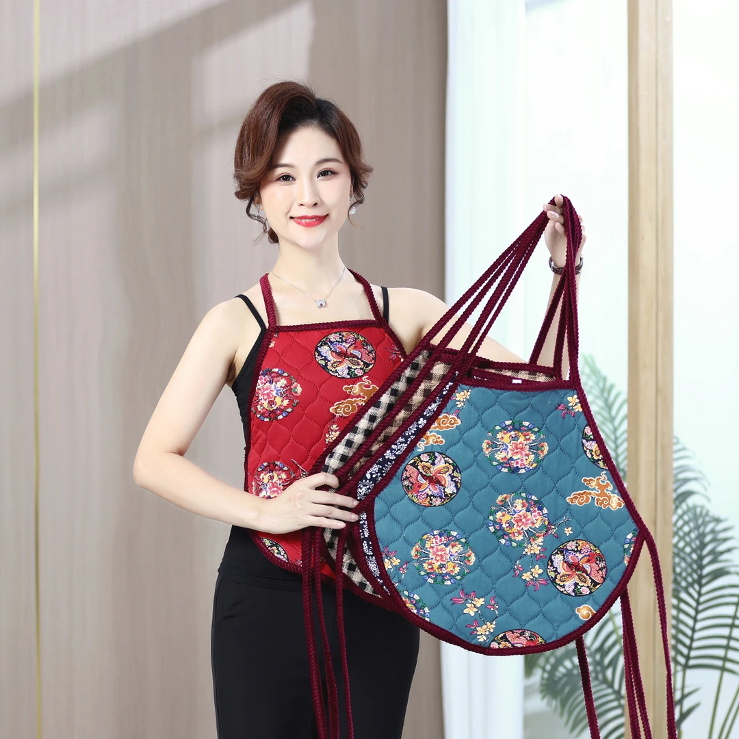 秋冬中老年女护肚子神器护腹护肠胃老人睡觉加绒护胃保暖肚围肚兜