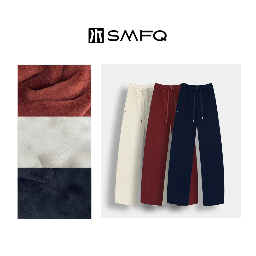 水木夫妻“精梳长绒棉”热岩绒重磅抗寒保暖弯刀裤 ！