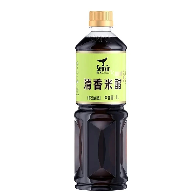 【深蓝甄选】食圣 清香米醋 1L/瓶，纯酿造，焖鱼，做海鲜用更佳