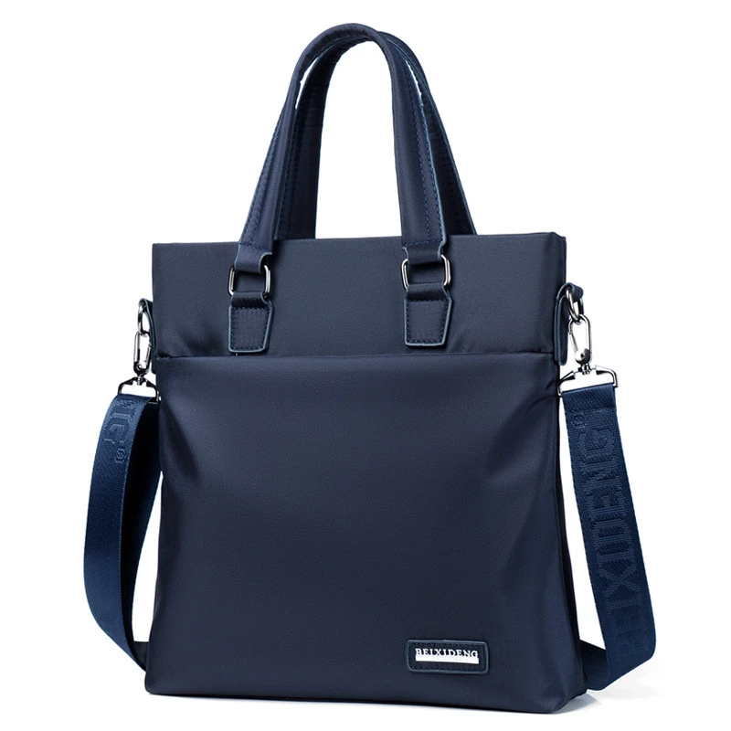 新款牛津布手提袋文件包商务出差礼品会议手拎包单肩斜挎休闲男包