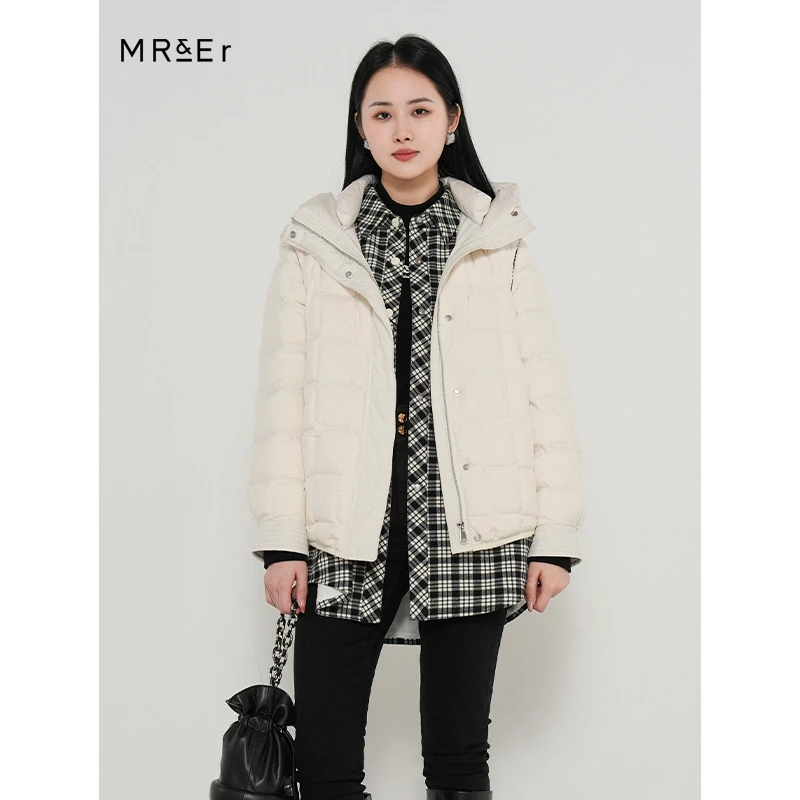 【品牌折扣】【反季清仓】两件套时尚短款羽绒服外套R3D01063【预售】