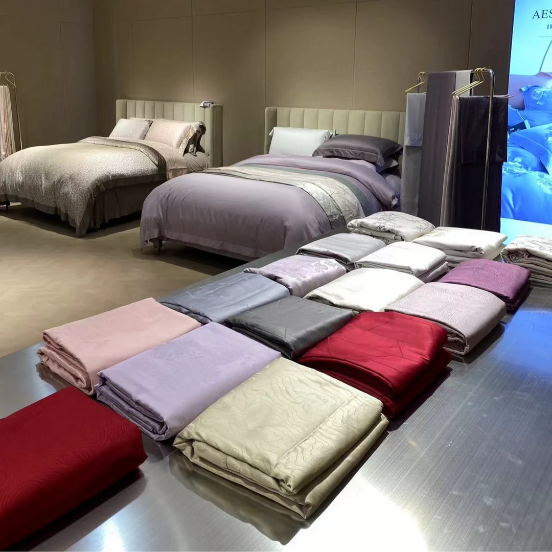 【艾莎】高端轻奢高精密色织提花四件套-床盖款