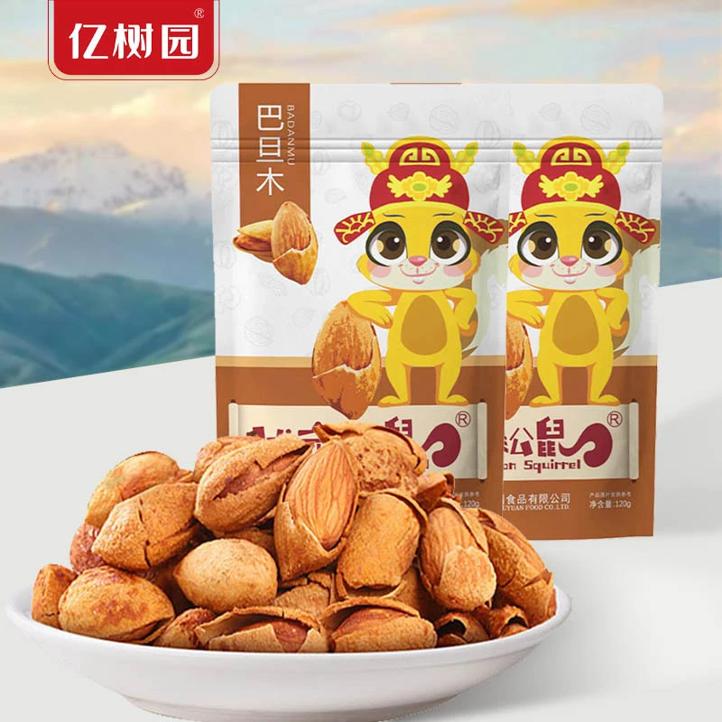 巴旦木120g*4袋特惠酥脆香甜休闲零食特产农产品奶香浓郁美味上好