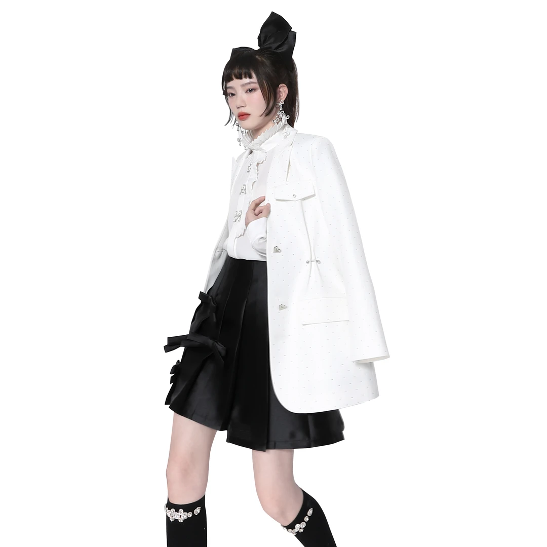 DNCY荷叶立领衬衫DA31103053