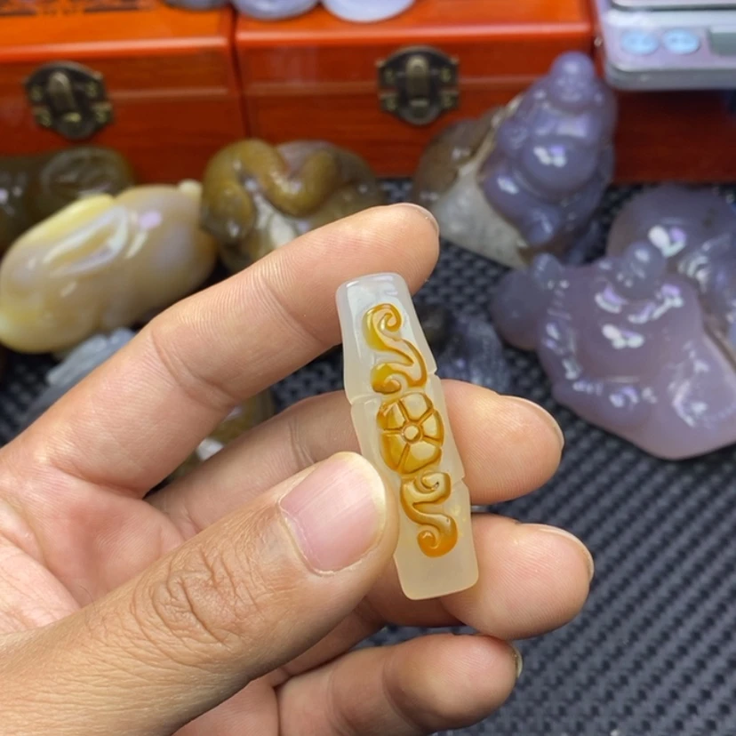 【闪购商品】玛瑙/玉髓手把未镶嵌用****0