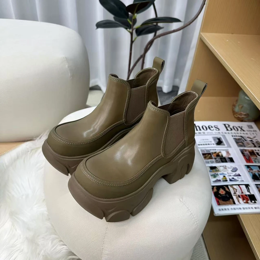 【断码孤品】须主播提示下单时尚短靴经典百搭厚底舒适