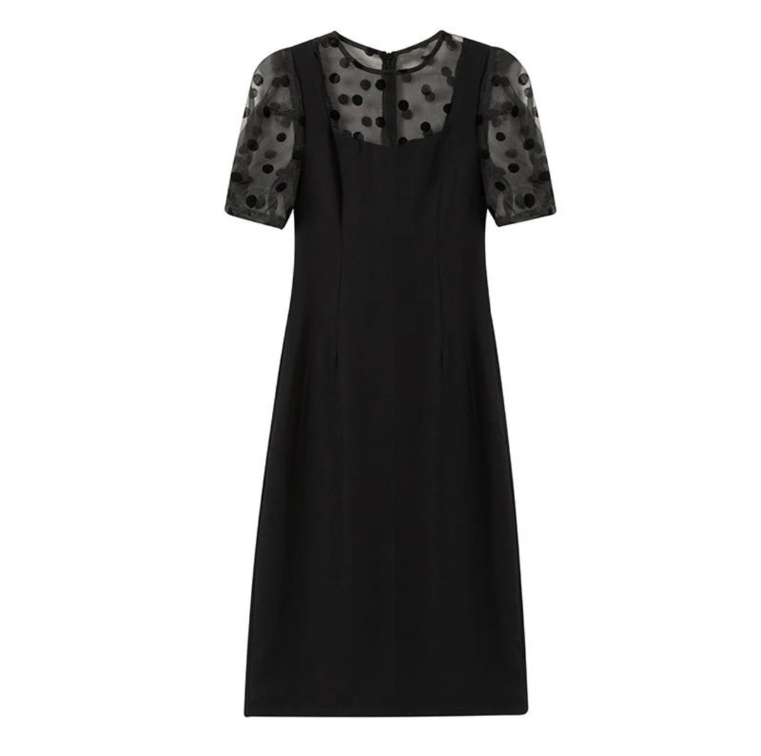 黑色气质女连衣裙【无运费险】