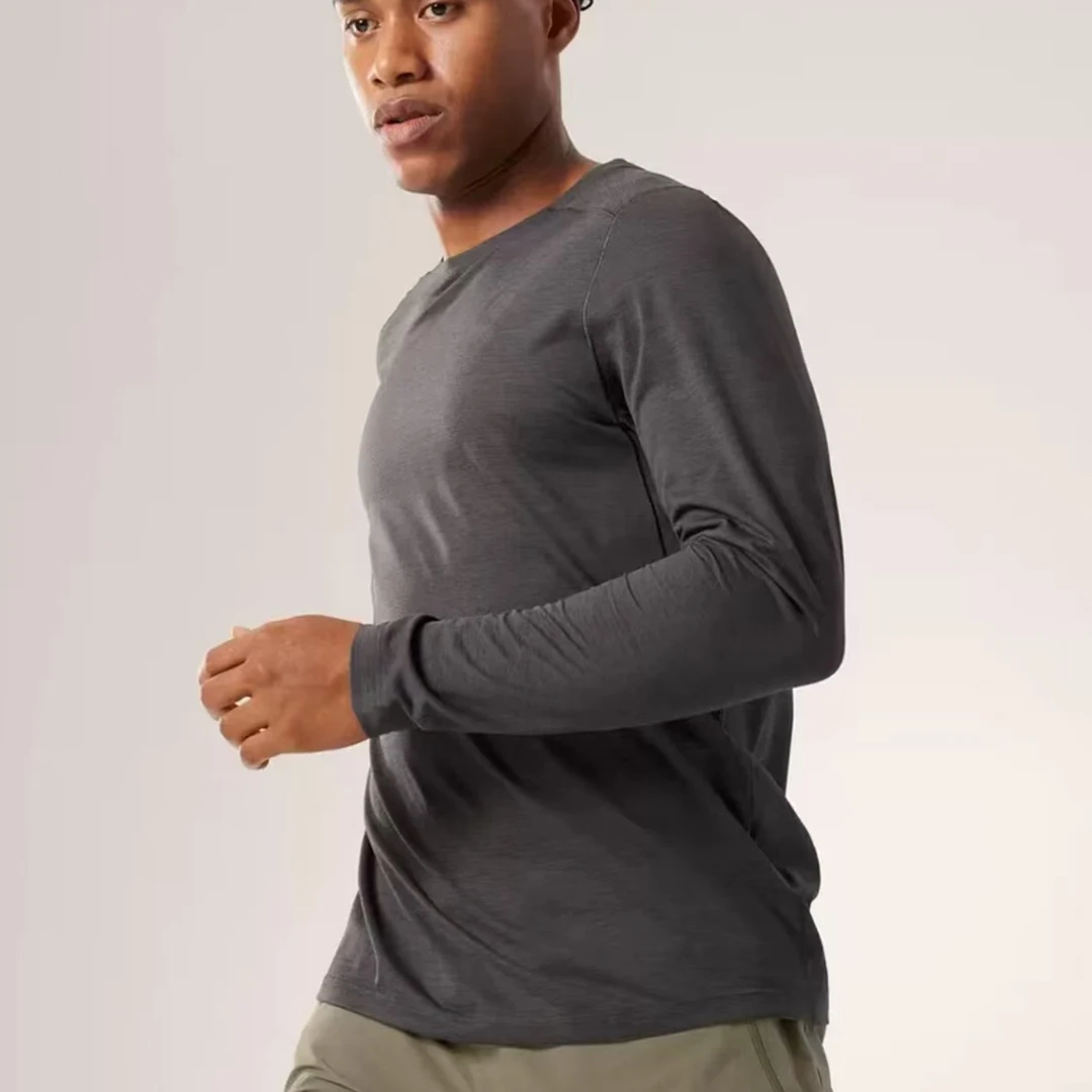 绝绝紫！基础才是王道！秋冬男女款纯色百搭抓绒打底/情侣长袖T恤衫