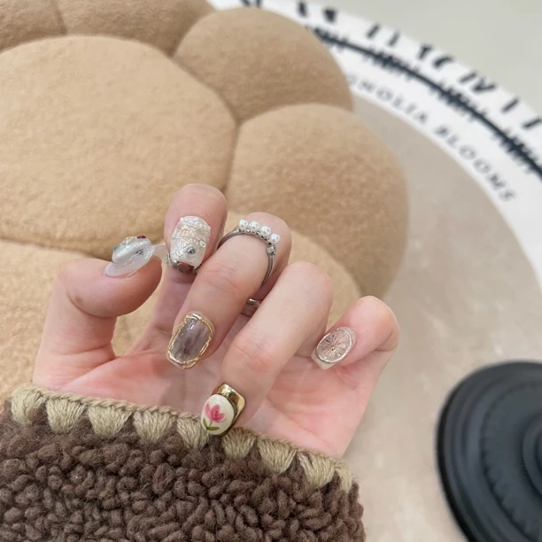 「藏匿爱意」G·F手工小众穿戴甲