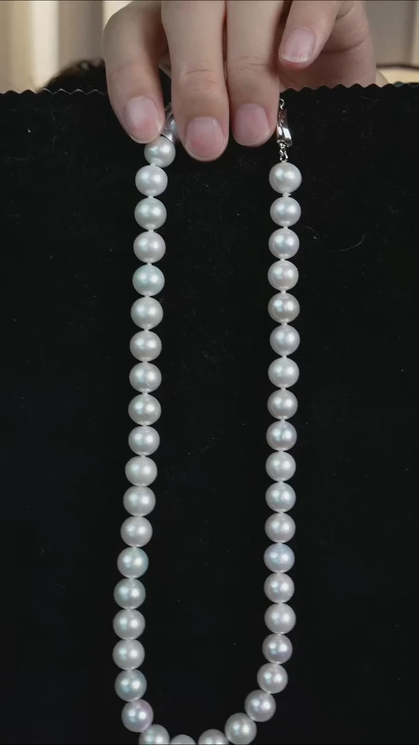 【闪购商品】淡水珍珠颈饰未镶嵌10左右高光高亮珍珠项链