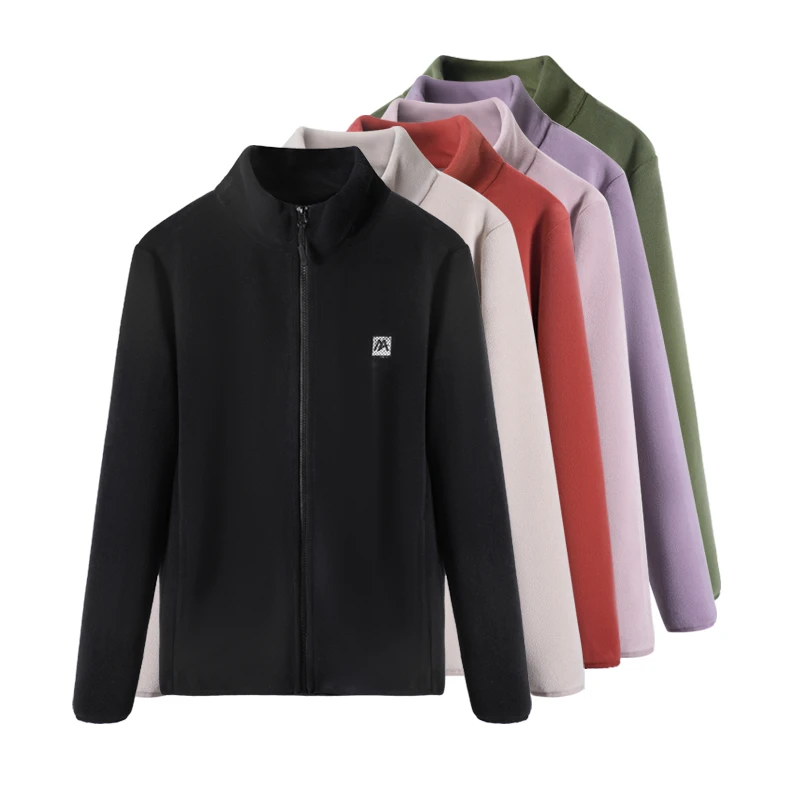 限量抢！情侣款摇粒绒运动卫衣拉链款加绒加厚保暖外套T018