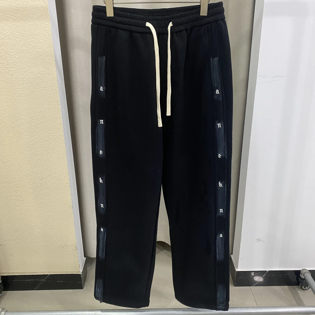 男士冬季加绒长裤休闲裤厚款保暖时尚休闲运动潮流抽绳2609