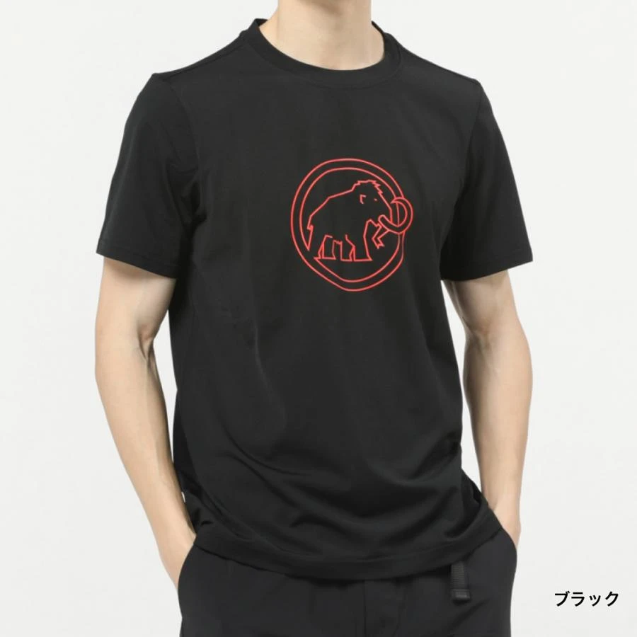Mammut/猛犸象特价25年新款男款户外休闲防嗮速干短袖