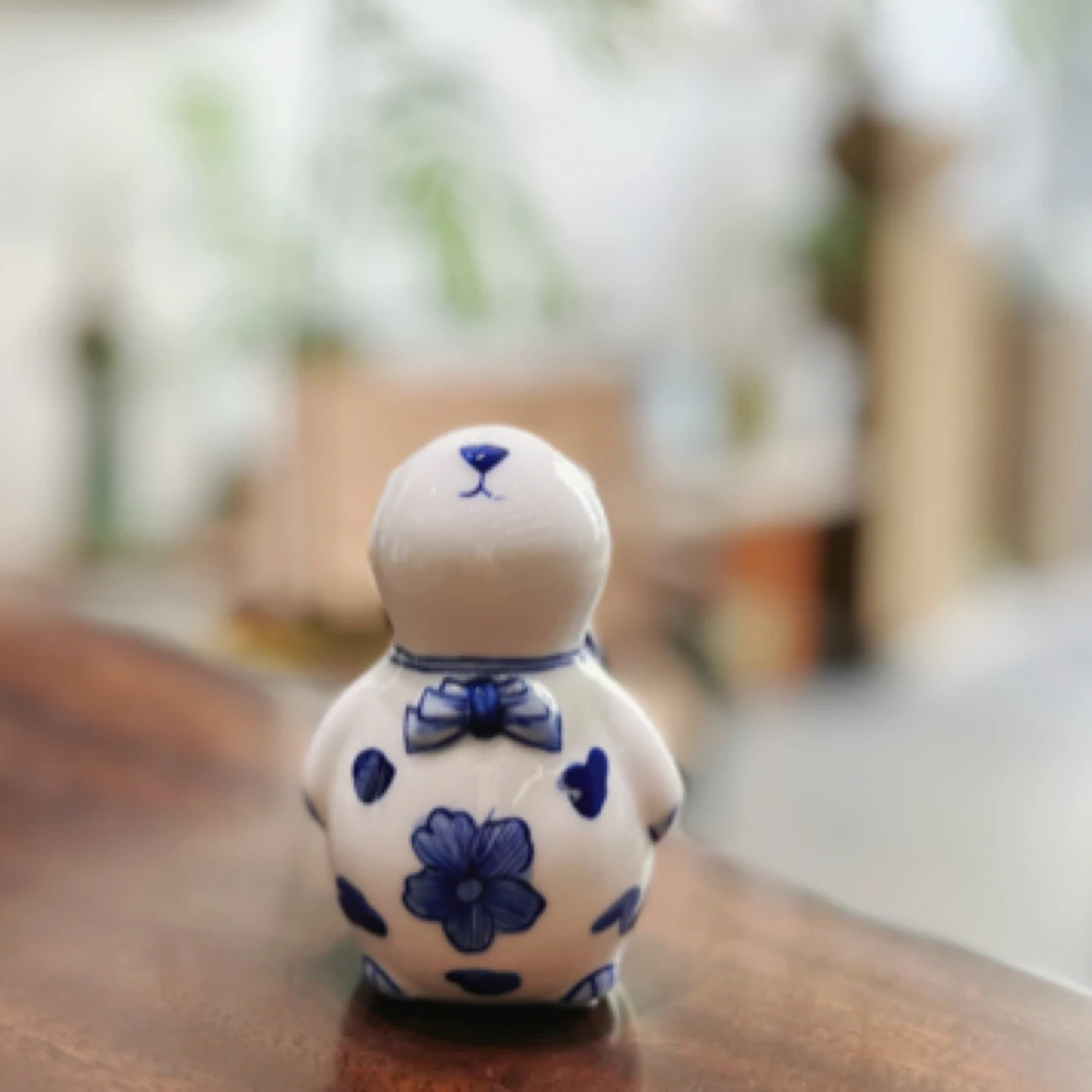 招财纳福吉祥十二生肖新中式陶瓷摆件玄关装饰